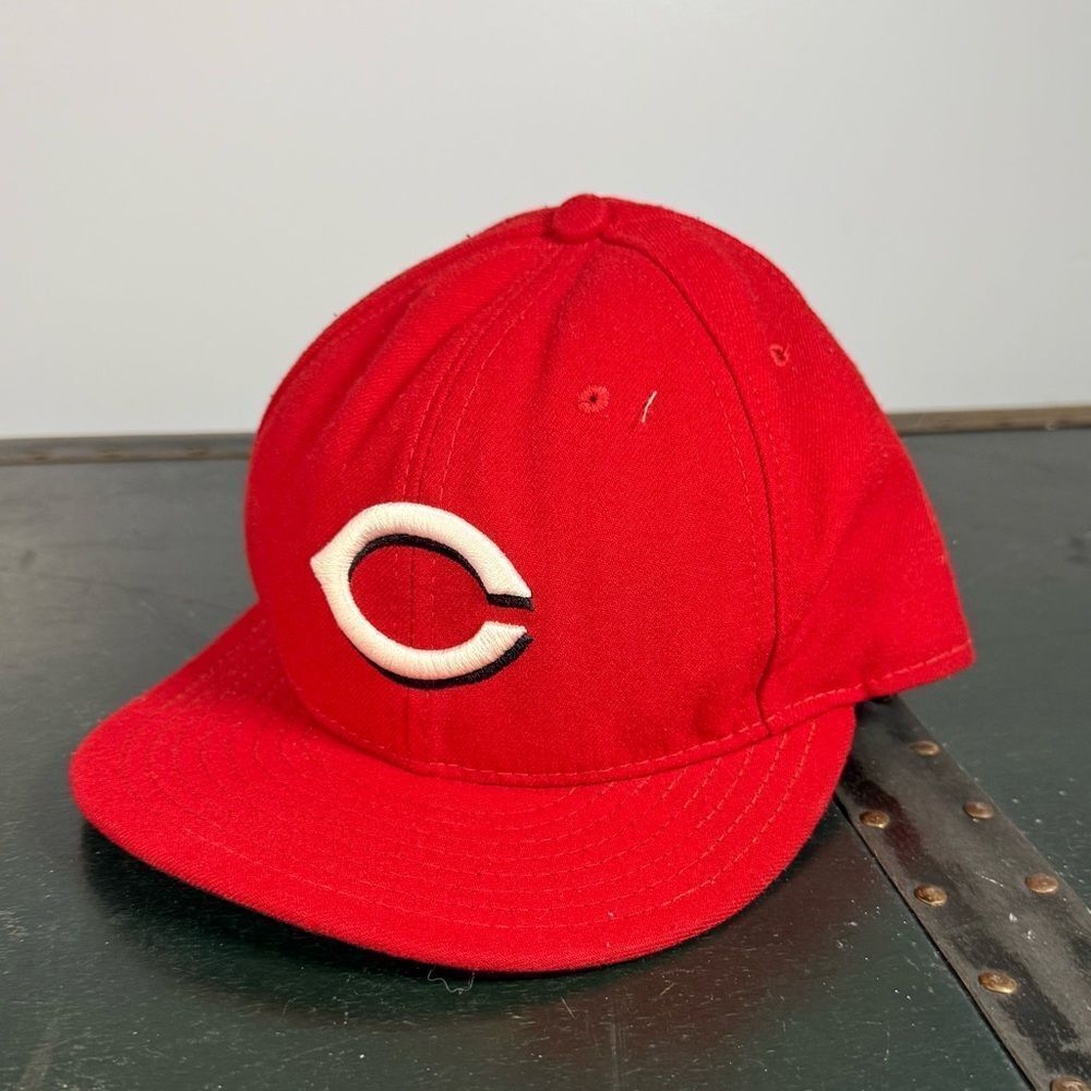 Cincinnati Reds Hat Baseball Cap Fitted 7 3/8 New Era MLB  59Fifty USA